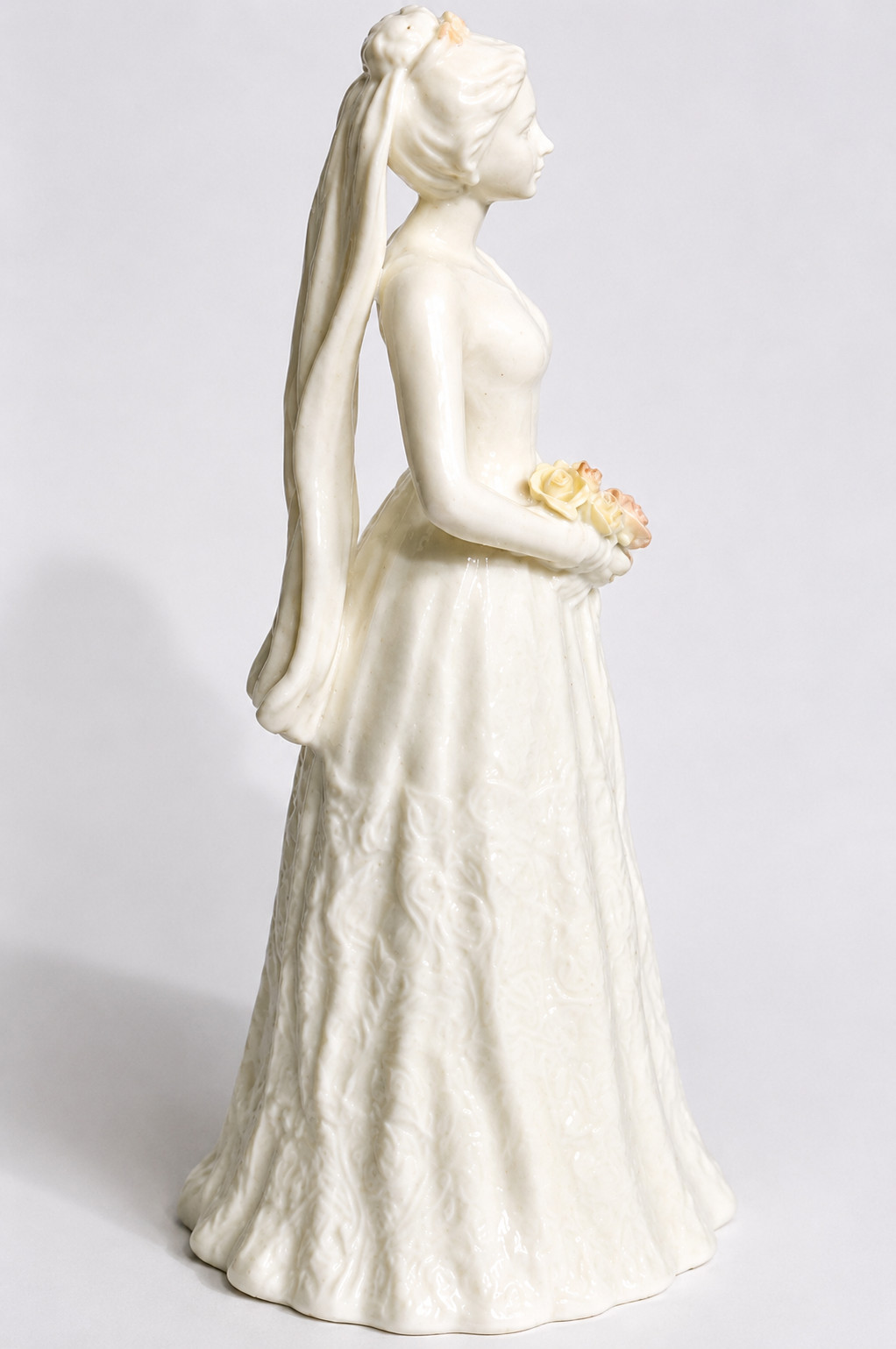 Wedgwood Bone China Bride Figurine Wedding Cake Topper England Wedding Vintage