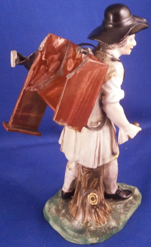 Antique 18thC Ludwigsburg Faience Figurine Figure Fayenze Figur German Germany