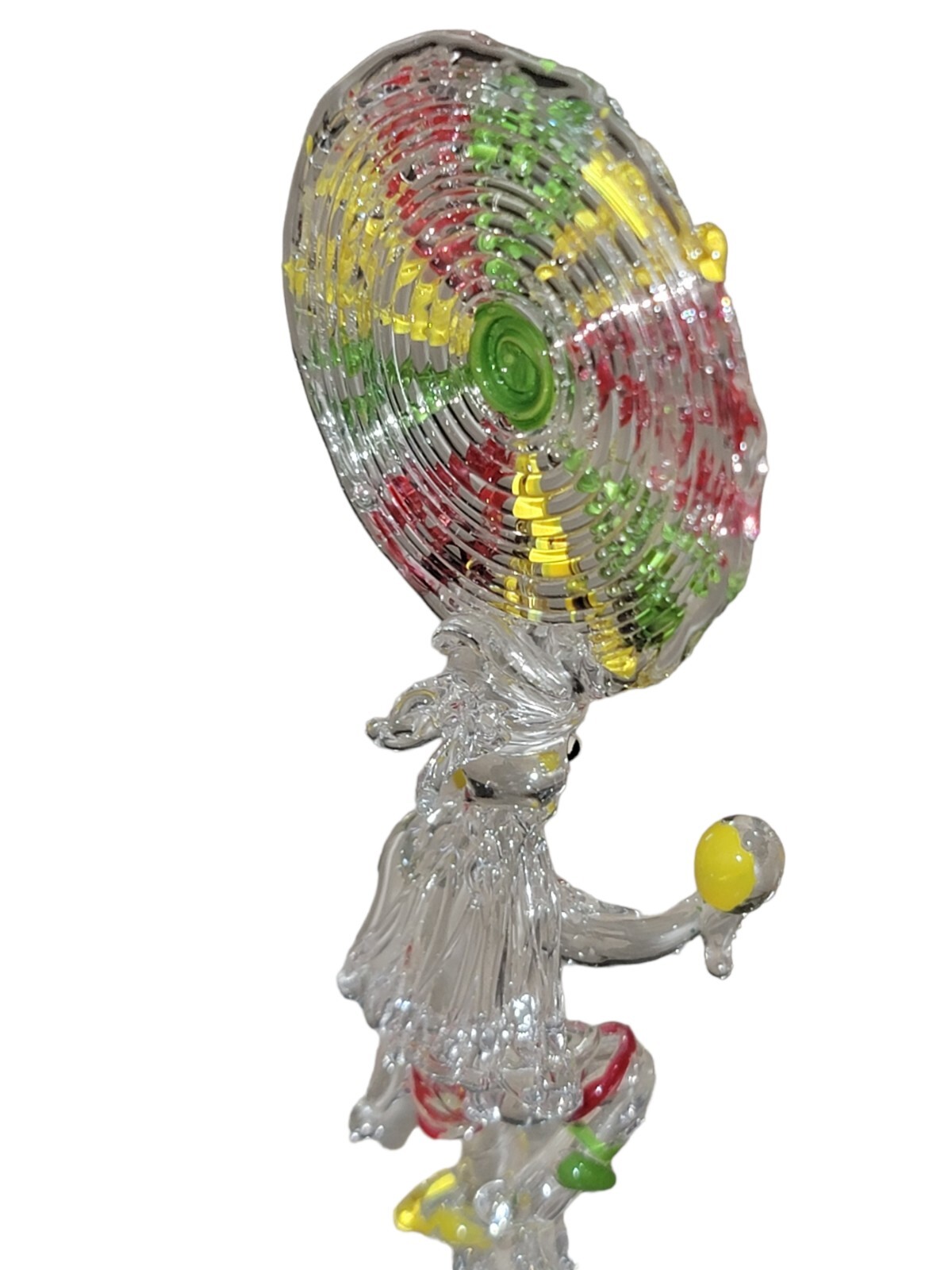 Hand Blown Glass Miniature 4″ Kachina Decorative Collectible