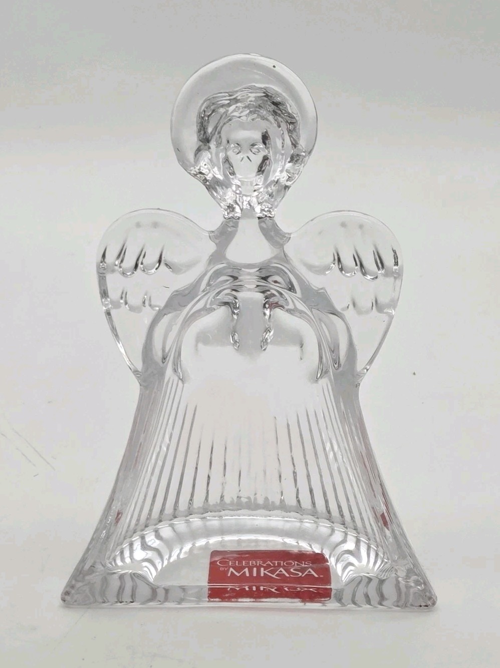 Celebrations by Mikasa Crystal Angel Tealight Candle (Included) Holder 5.25″ T