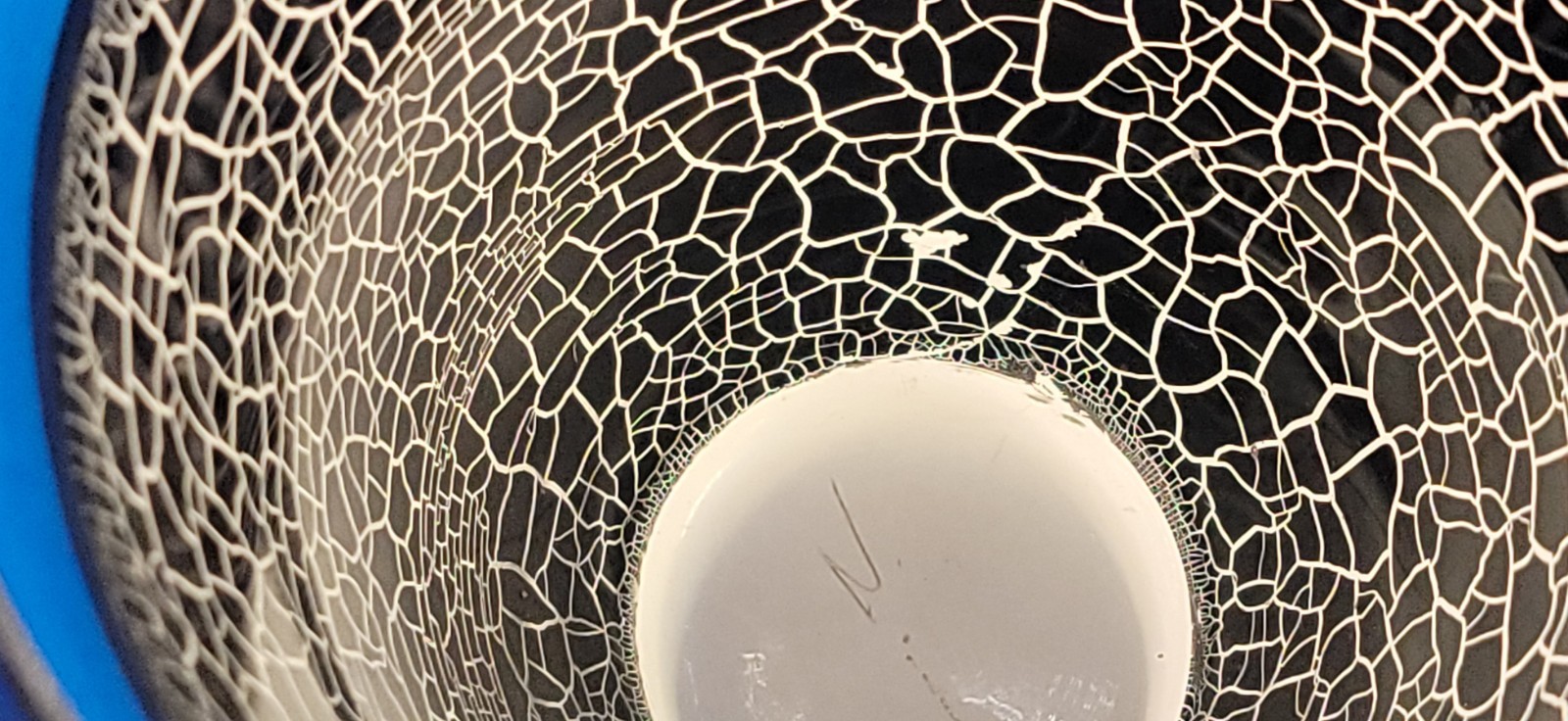 Vintage Postmodern Sculptural Glass Vase Signed by Artist 80’s