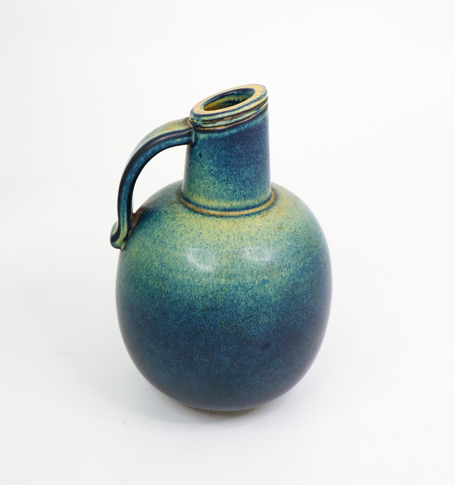 Lovely Blue Ceramic Vase Gunnar Nylund Rörstrand – Mid century Vintage