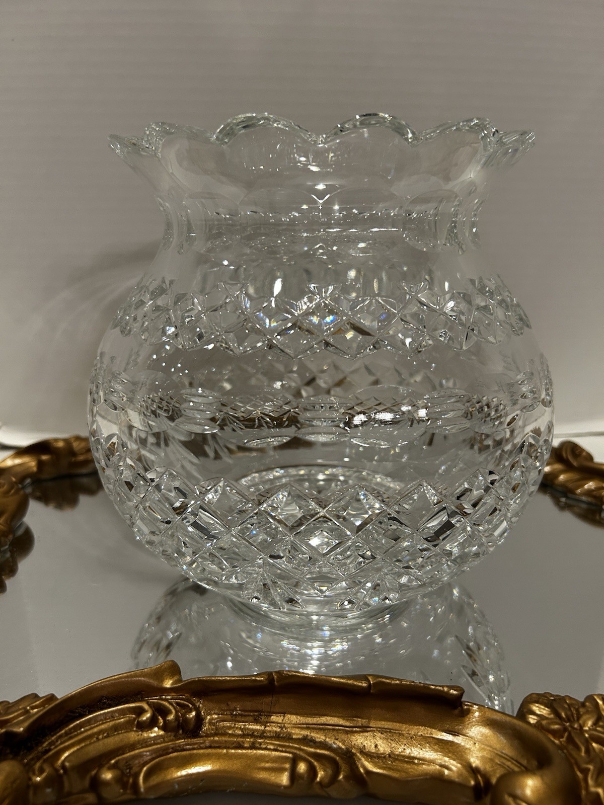 Waterford Crystal America’s Heritage Martha Washington Unity Vase Ireland