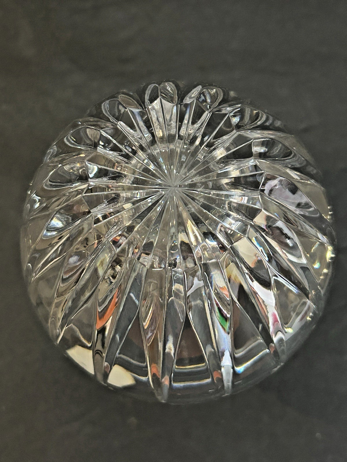 Atlantis Hand Blown 5.5” Crystal Vase From Portugal