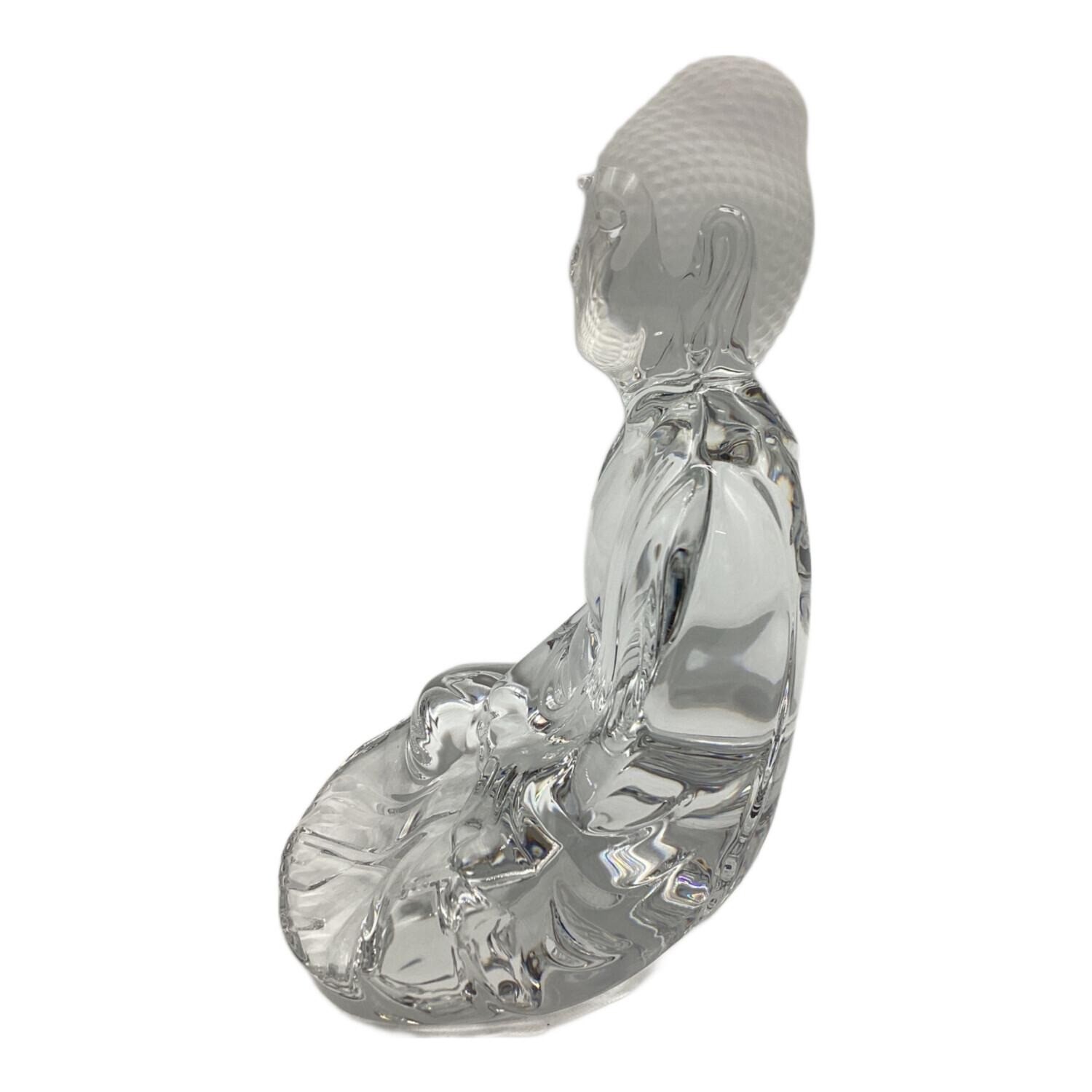 Baccarat Crystal Buddha Figurine