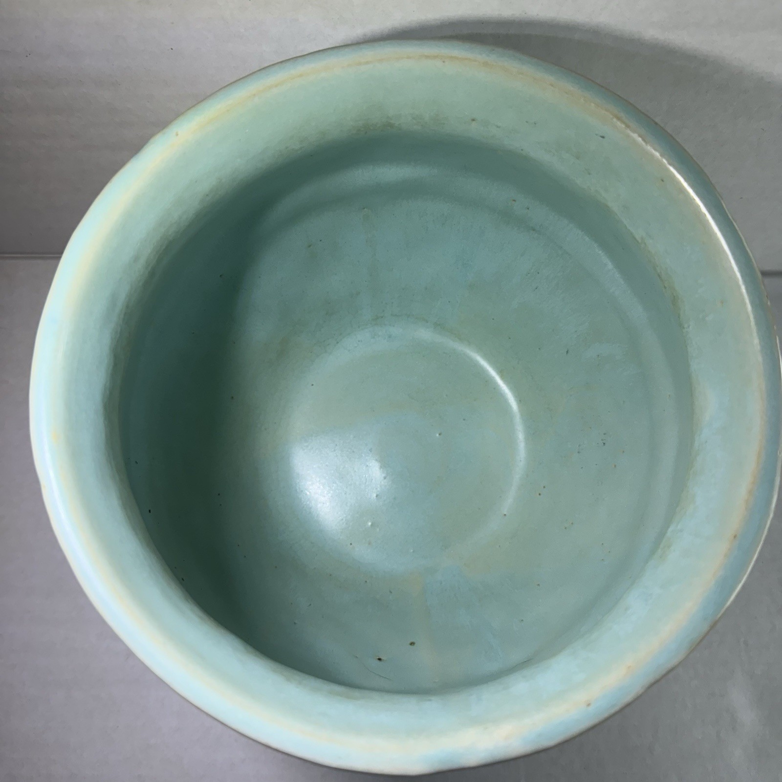 McCoy Pottery Jardiniere Planter Basketweave & Berries – Vintage – see photos!