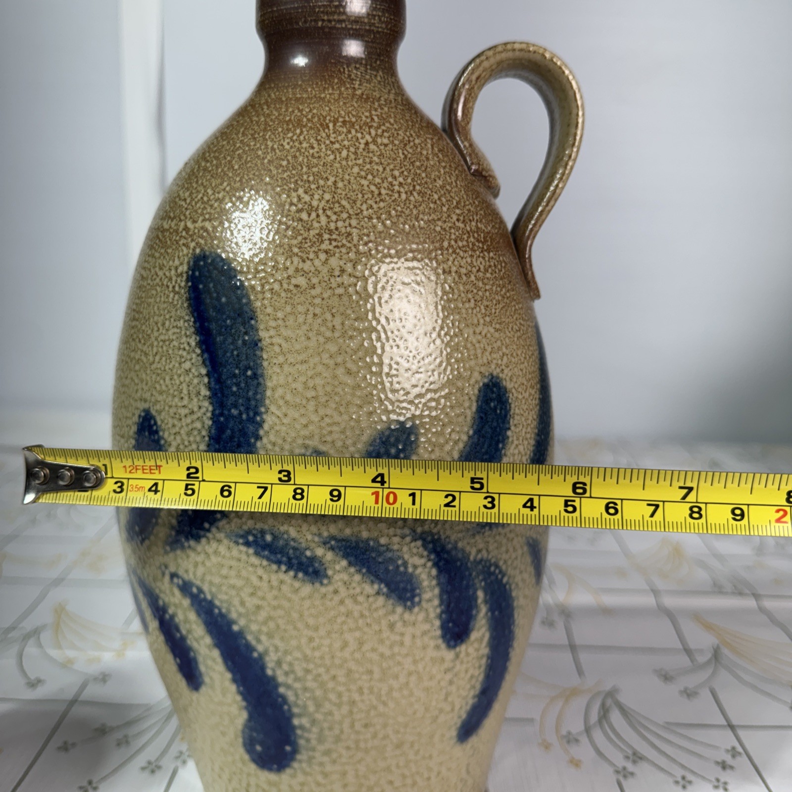 Salt Glazed Candle Holder Maple City Pottery Monmouth Pottery 2009