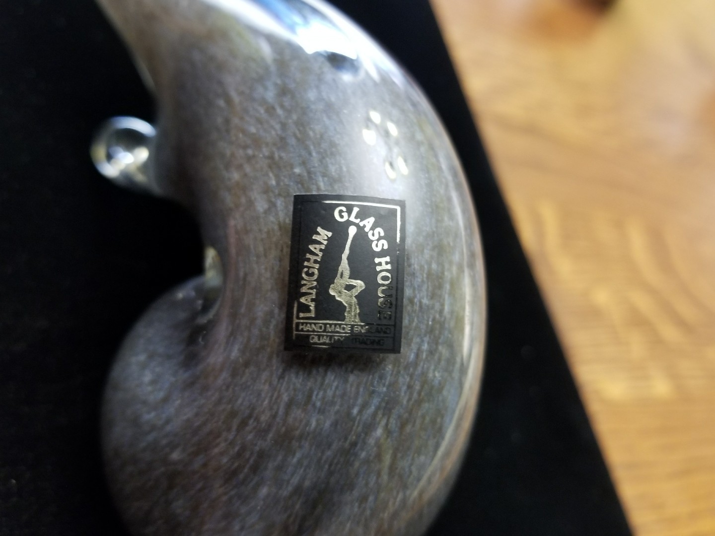 Langham glass Badger