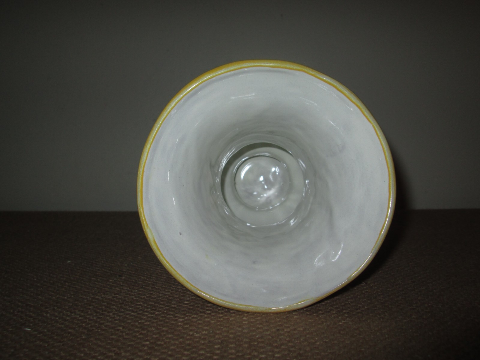 Vintage MACKENZIE CHILDS Taylor Summer Frock Hand-Painted Ceramic Vase *Retired