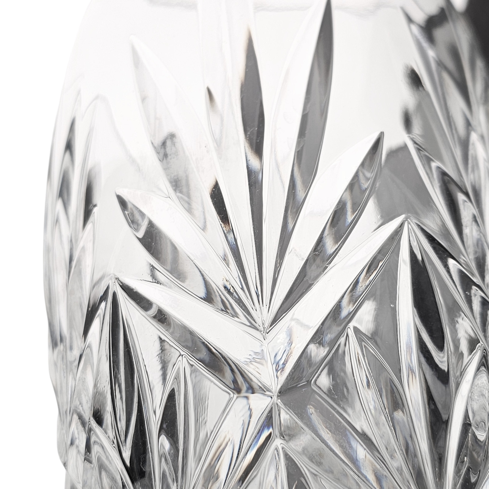 VTG Cristal D’Arques-Durand Mystique Pattern Cut Crystal Flower Vase – 11 Inch
