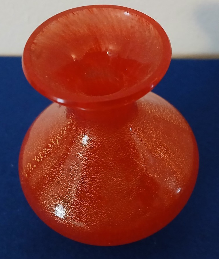 Murano Glass Vase Archimede Seguso Venini Barovier Flavio Poli 4.25″