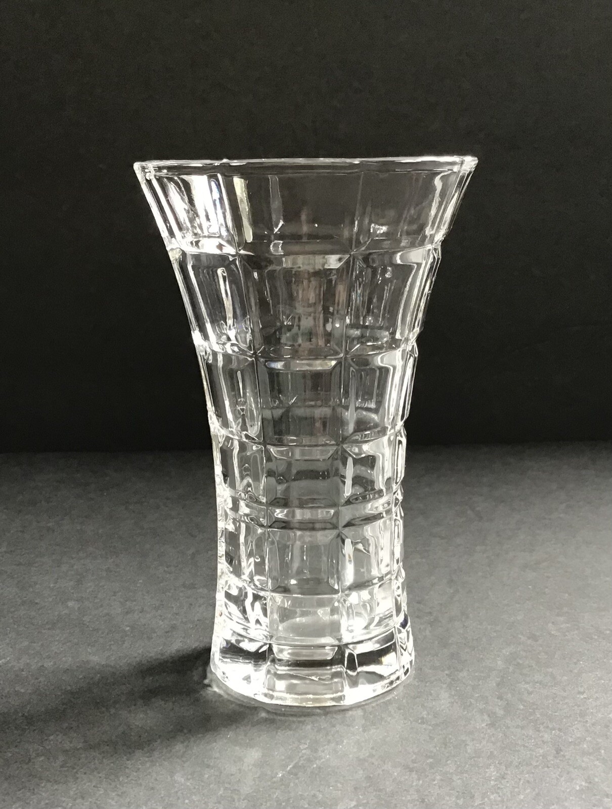 Mikasa Monarchy Crystal Bud Vase 4.75″. No original box.