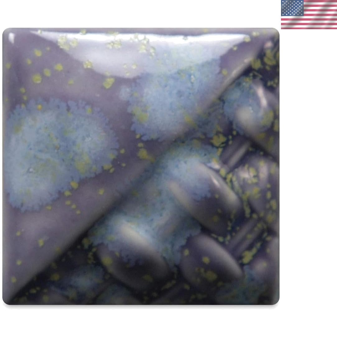 1 Pint Blue Hydrangea Stoneware Crystal Glaze – Stunning Color Variation