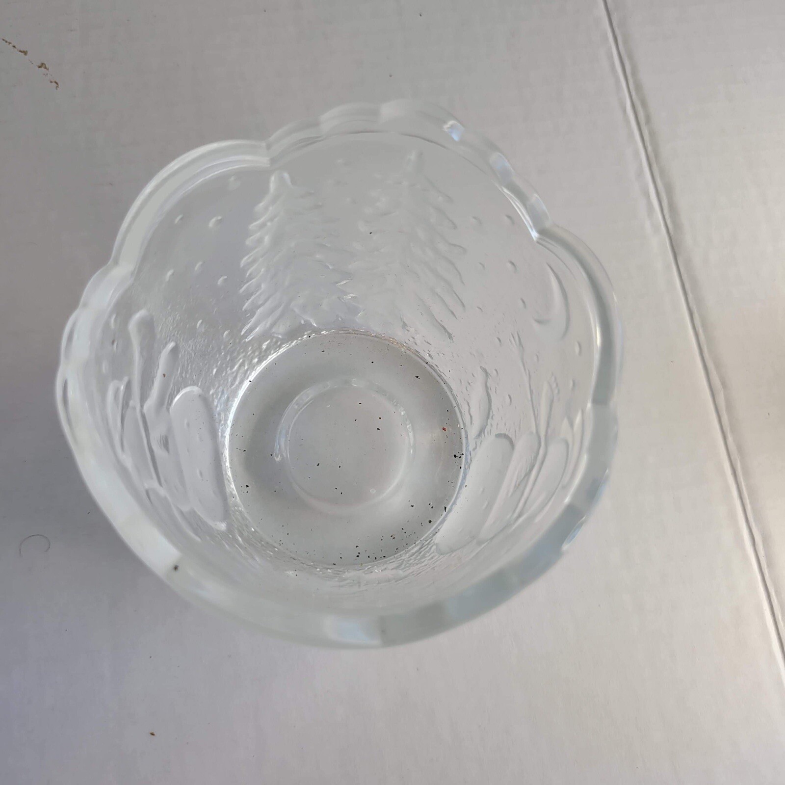 Block Crystal Votive Candle Holder Glass Multi-purpose
