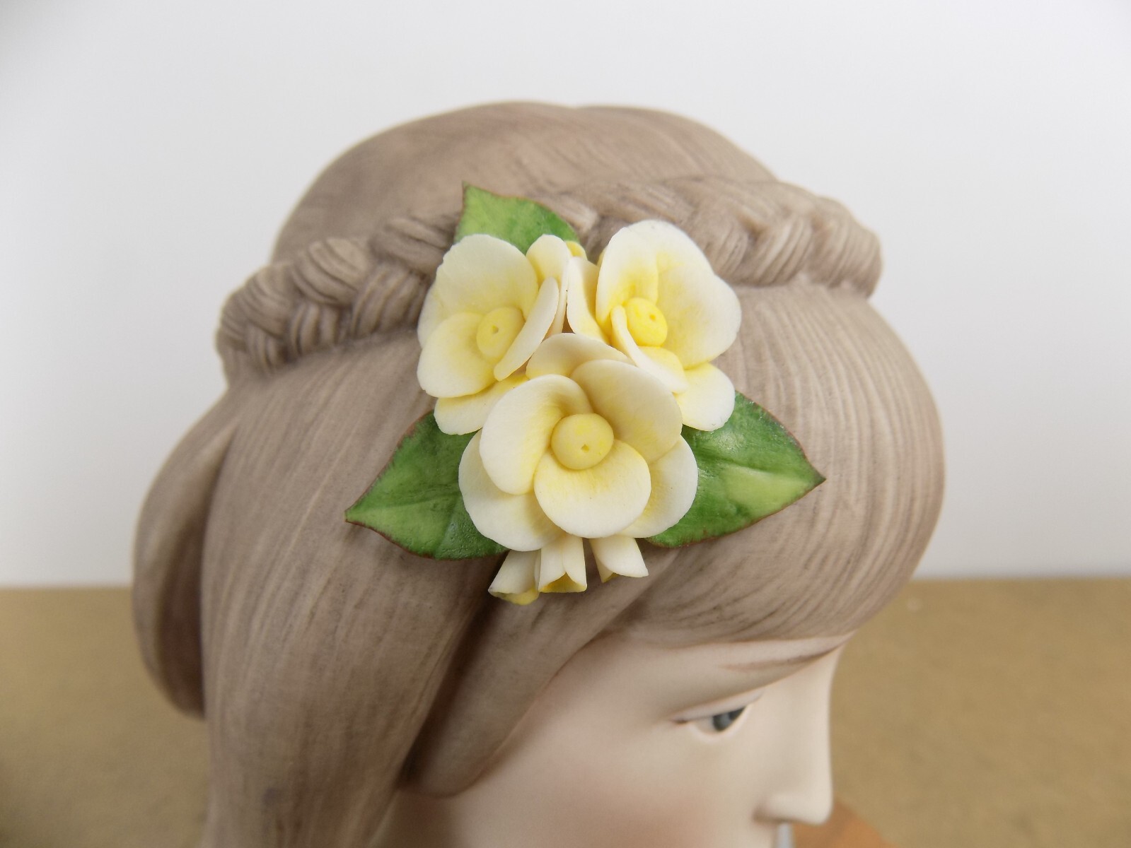 Laszlo Ispanky Porcelain Bust of Young Girl Limited Edition