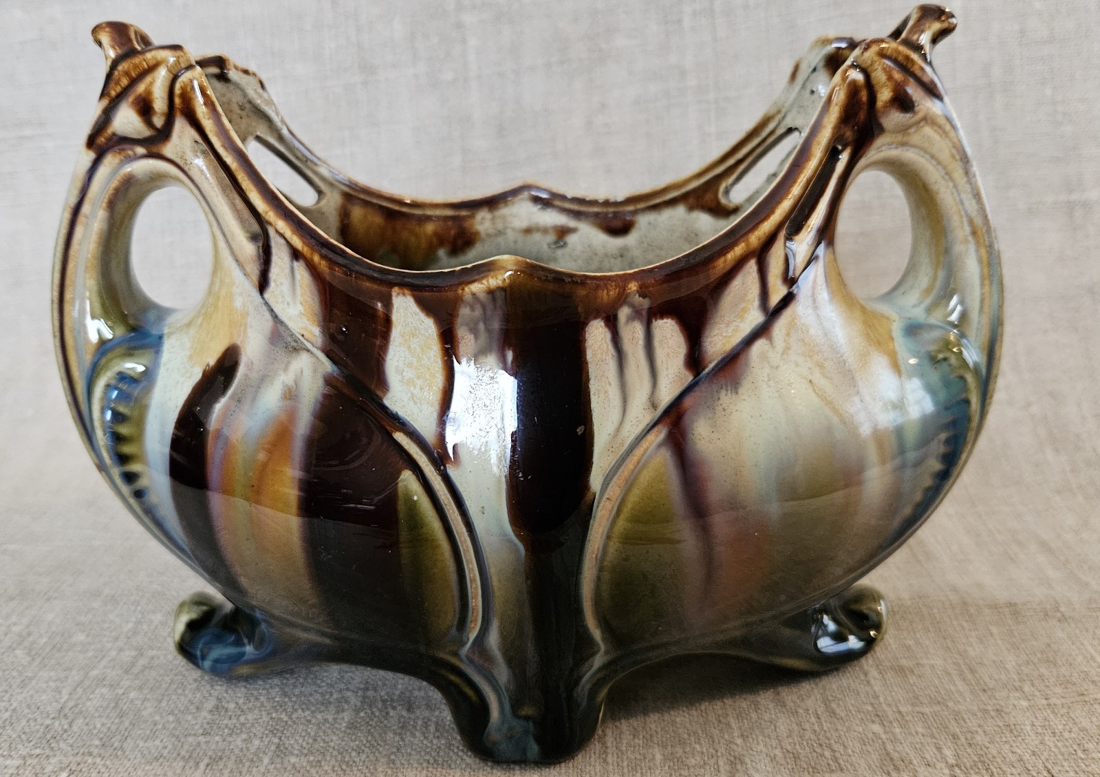 Art Nouveau / Arts and Crafts Thulin Vase – design 1648 – Belgium – Orig cond