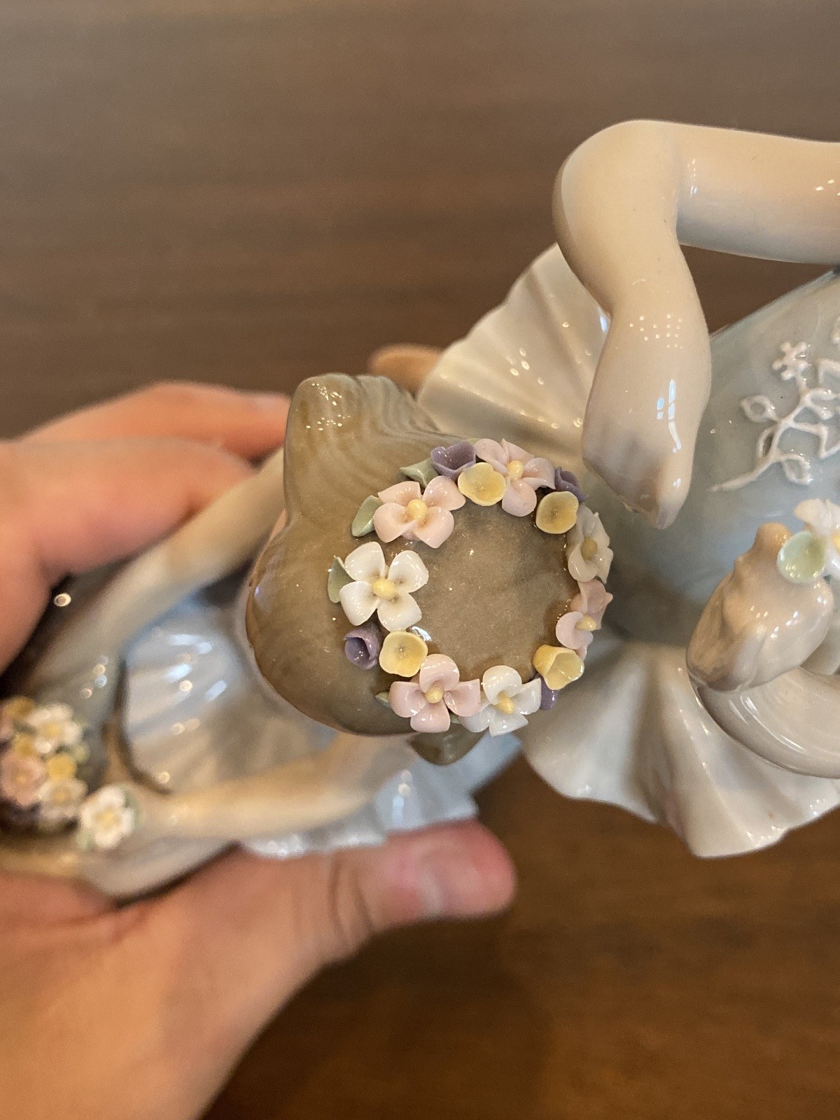 VTG LLADRO FIRST BALLET Glossy Porcelain Figurine #5714 8″H SPAIN