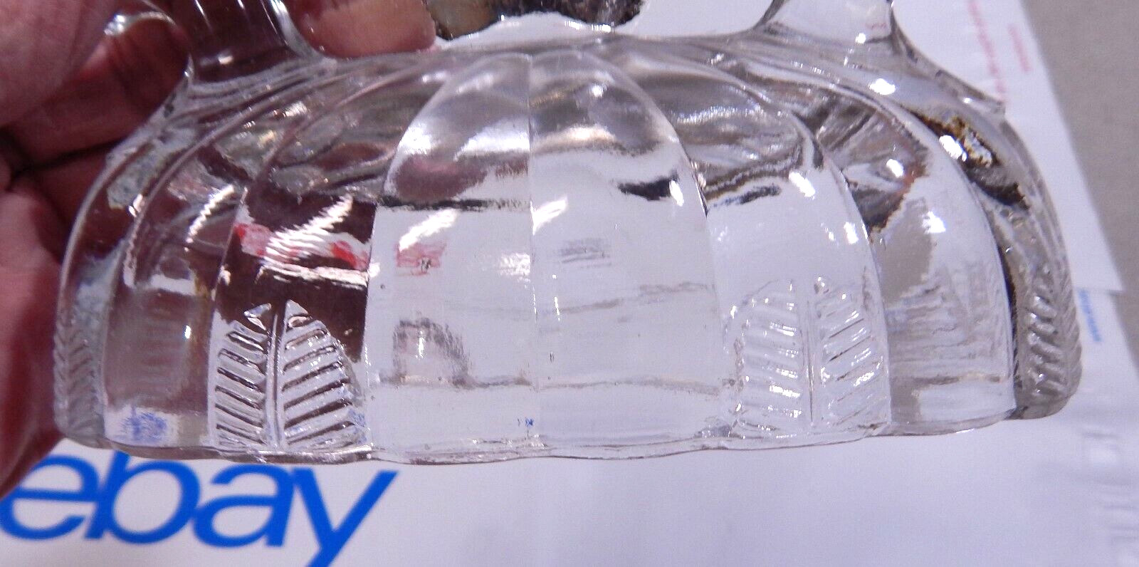 Candlestick Antique L.E. Smith Glass Co. Double Light BEAUTY