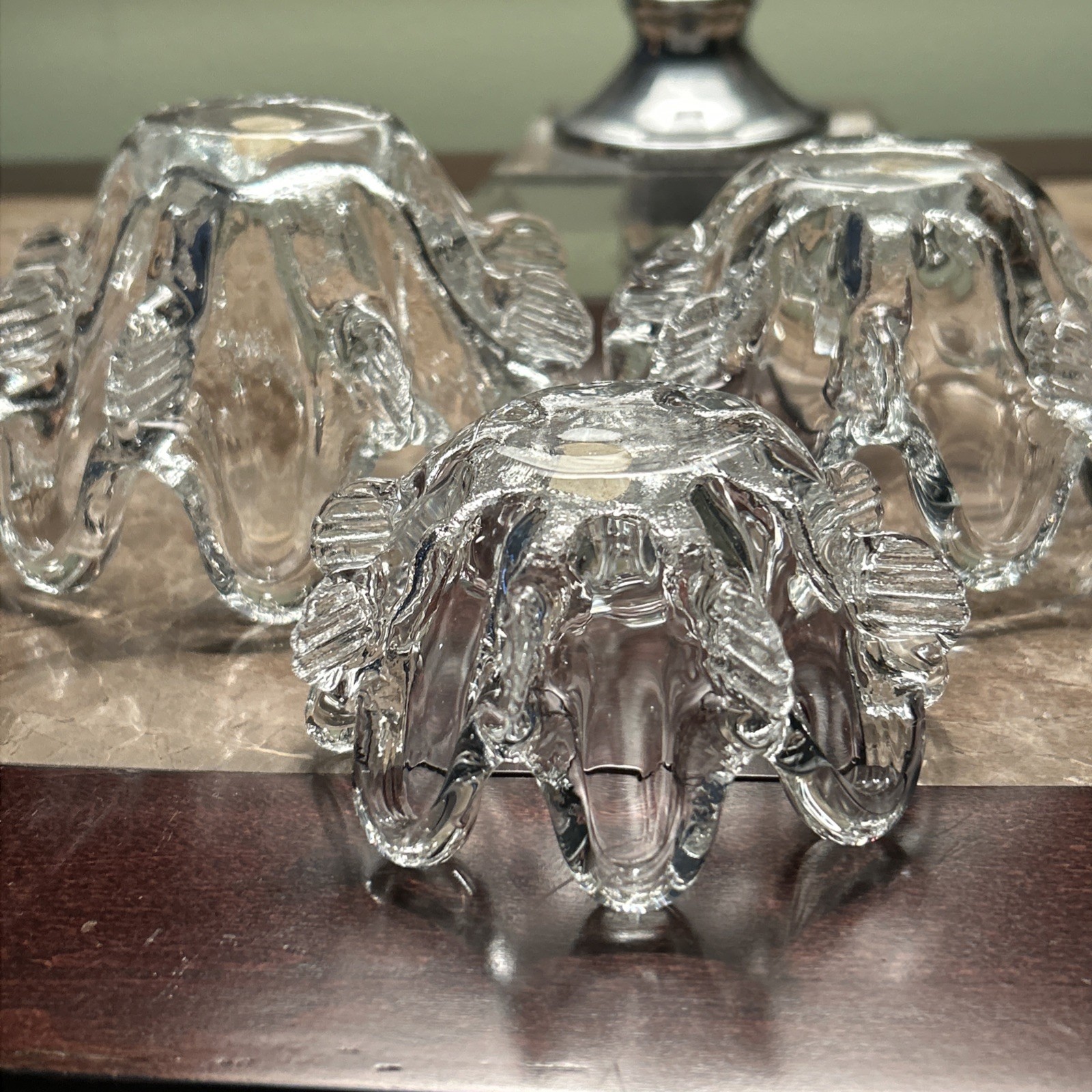 Ercole Barovier Costolature Murano Glass 1930s Nesting Ashtrays/Dishes – ITALY