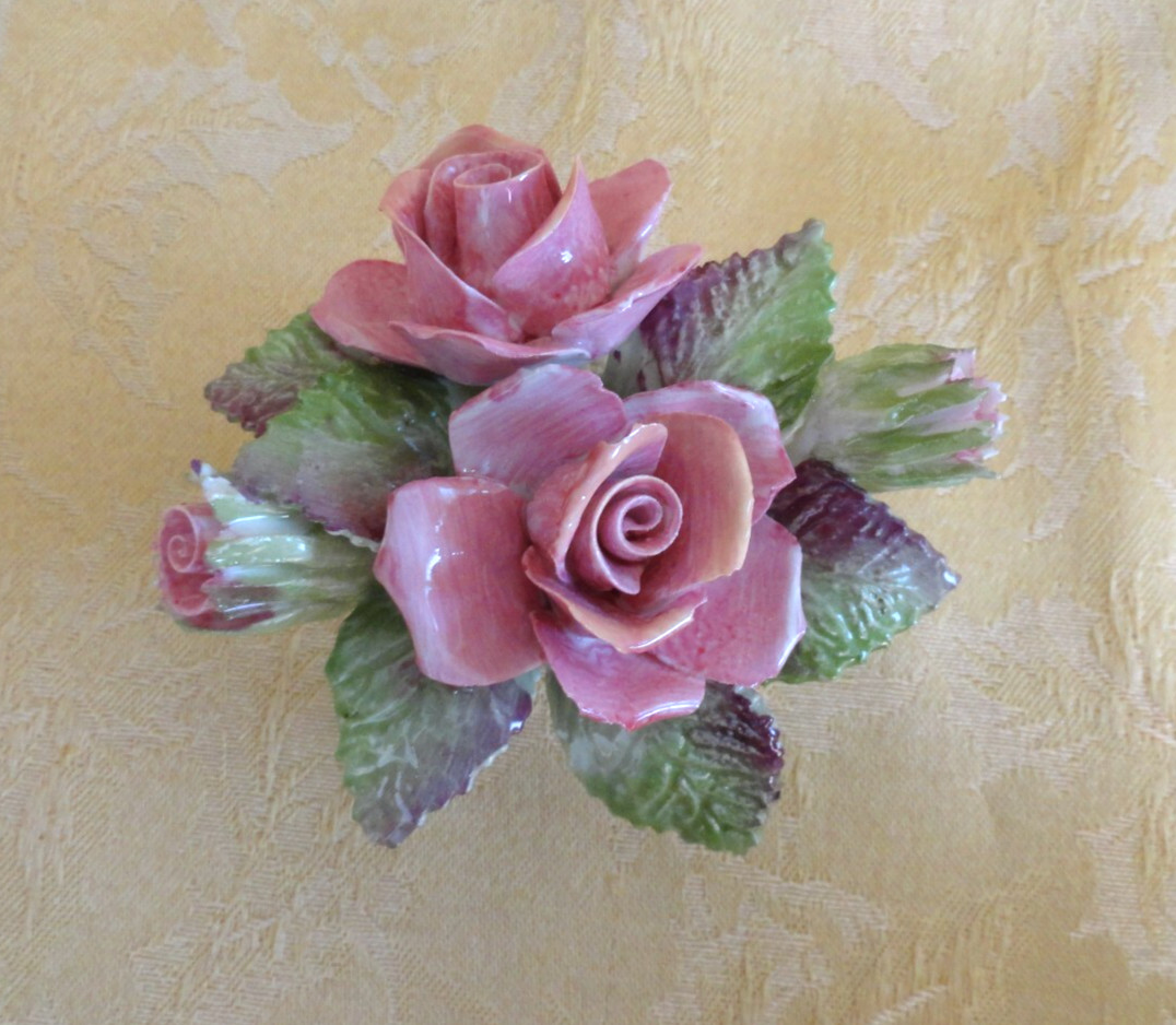 Royal Albert Fine Bone China England Centennial Rose Basket 3.75″