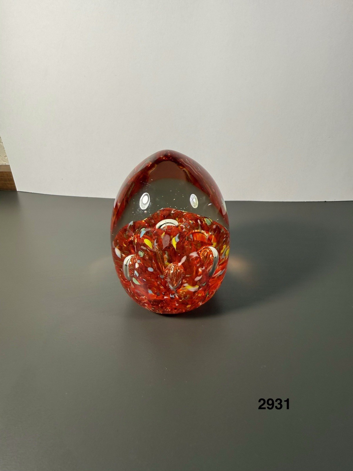 3 3/8” H Paperweight, Small Scratches On Surface