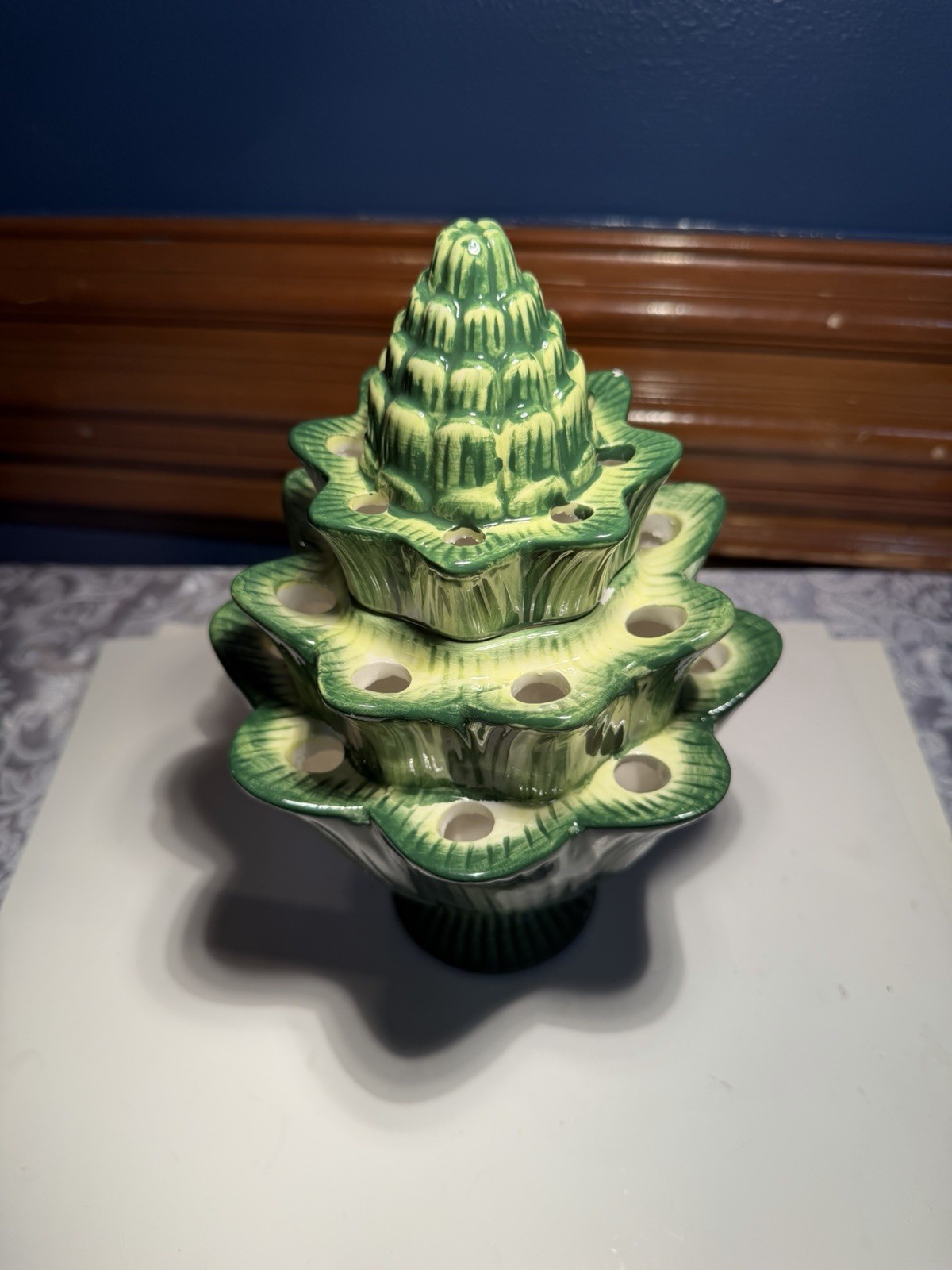 Vintage Tulipiere Green ARTICHOKE LARGE