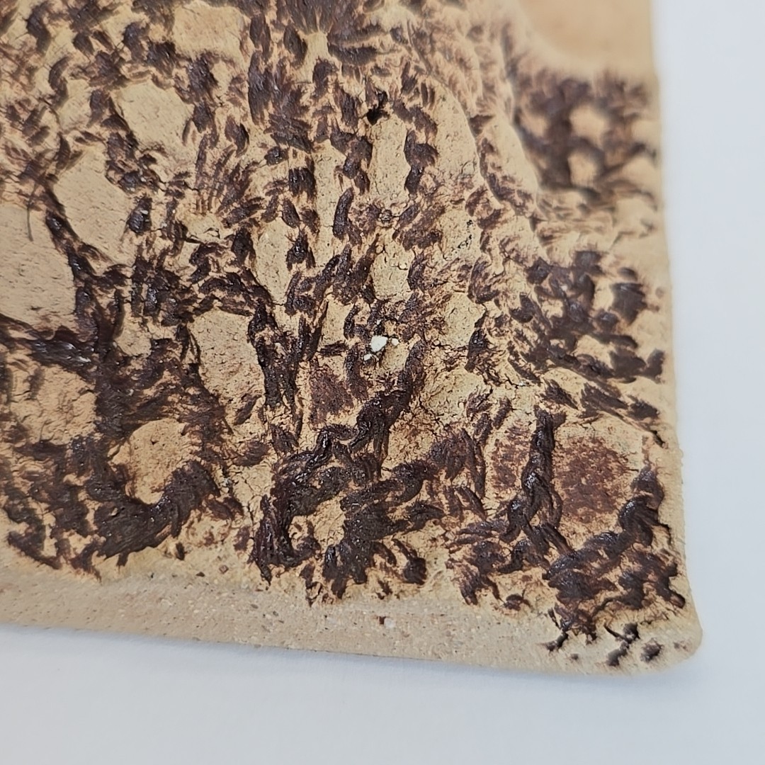 Hand Made Studio Pottery Wall Pocket Planter 6.25″ x 5″ x 1.75″