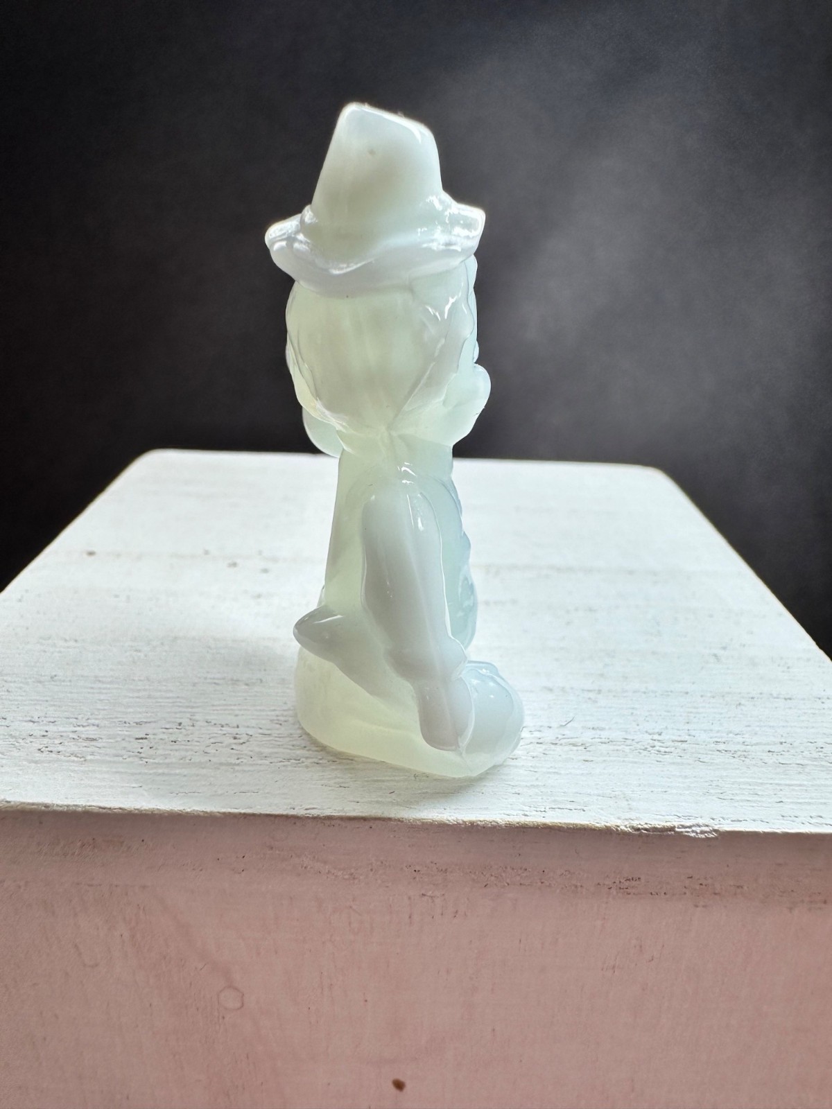Mosser Glass Pee Wee Clown Alphabet Letter C
