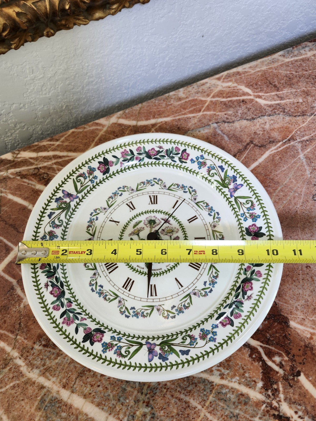 Portmeirion Botanic Garden Variations Wall Clock Works