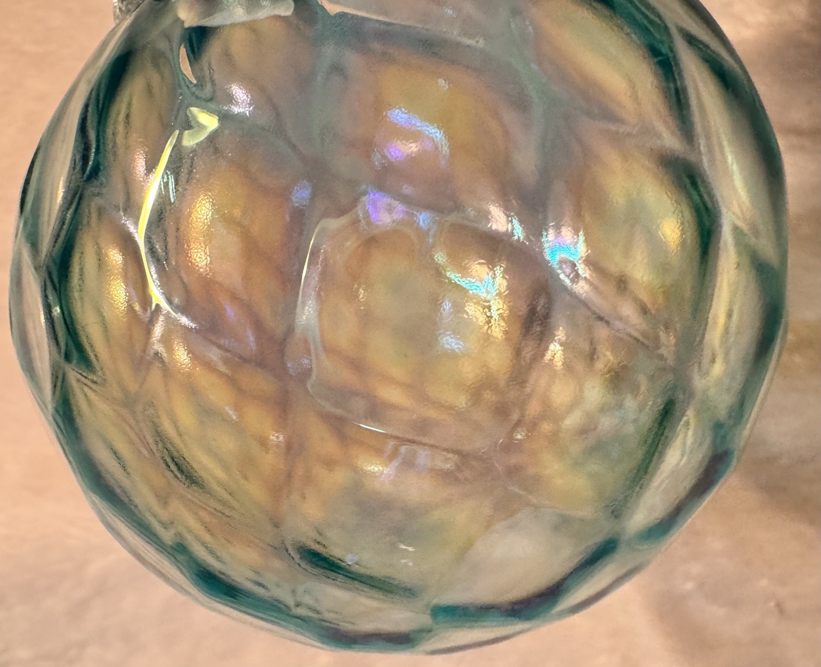 Hand Blown Glass Ball Orb Witch Spirit Home Protection Energy Art Ball Boudoir