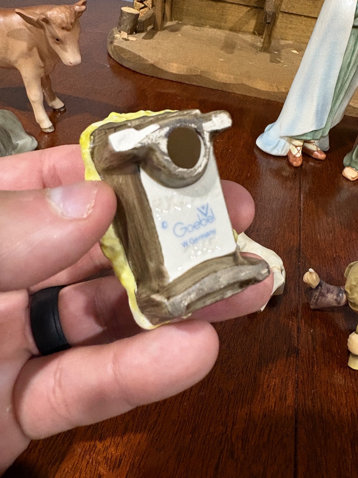 12 Piece Goebel Hummel Nativity Set (As is)