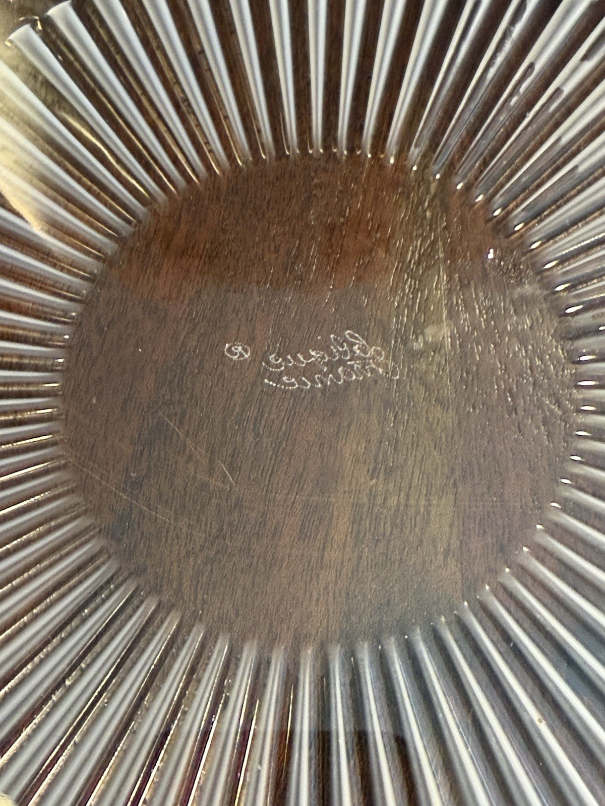 Antique French Art Deco Large Crystal Glass “Marguerites” Bowl by Lalique, 1930s
