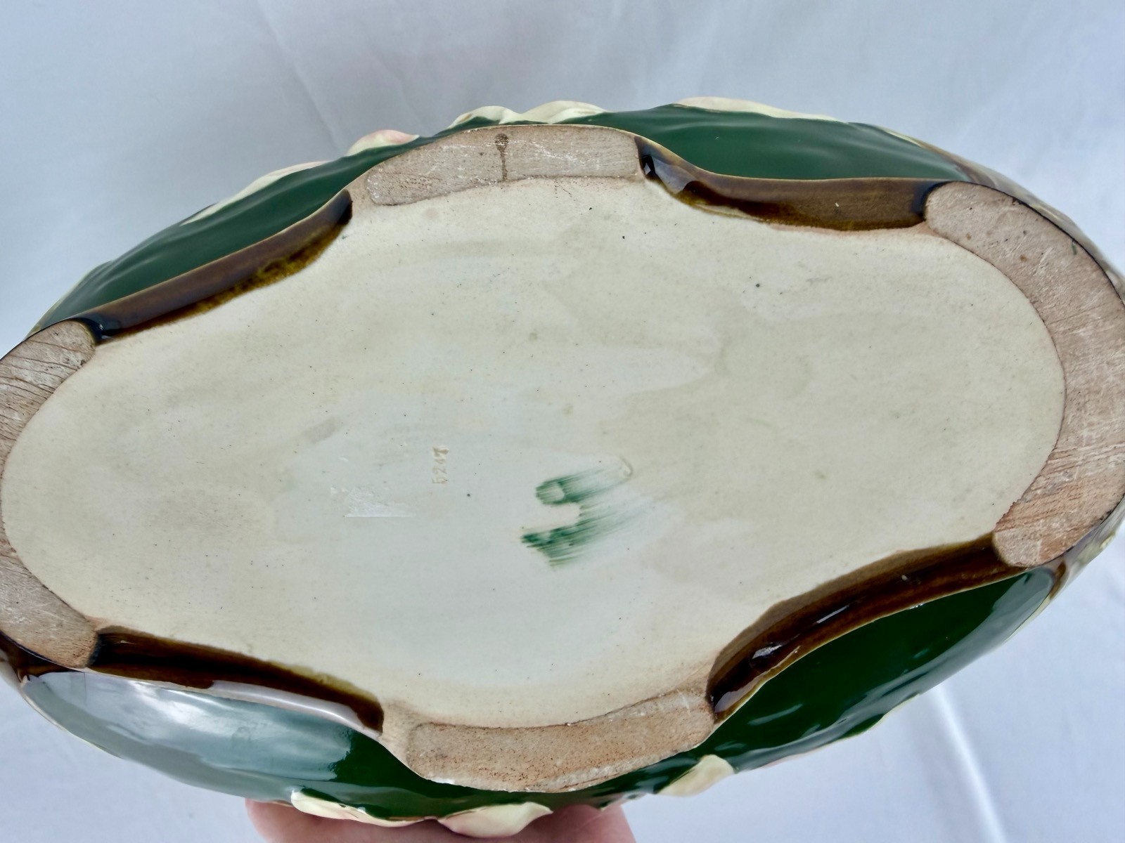 Antique Art Nouveau Majolica Jardinière, Continental European, Circa 1900–1915