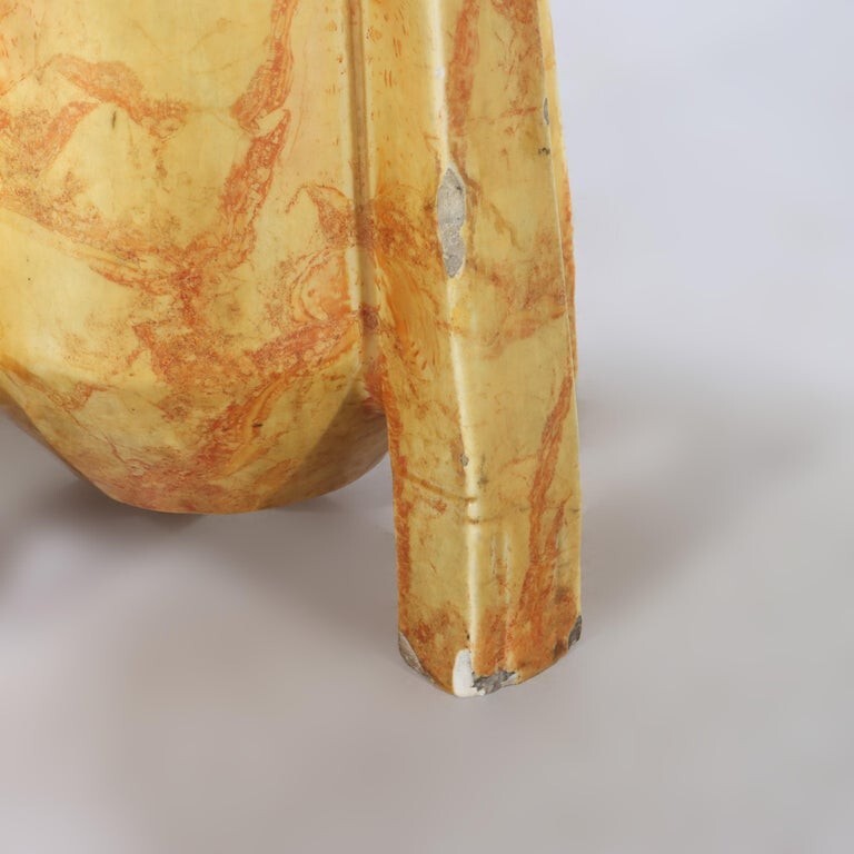Antique Teplitz Amphora Gilt Pottery Floor Vase C1910