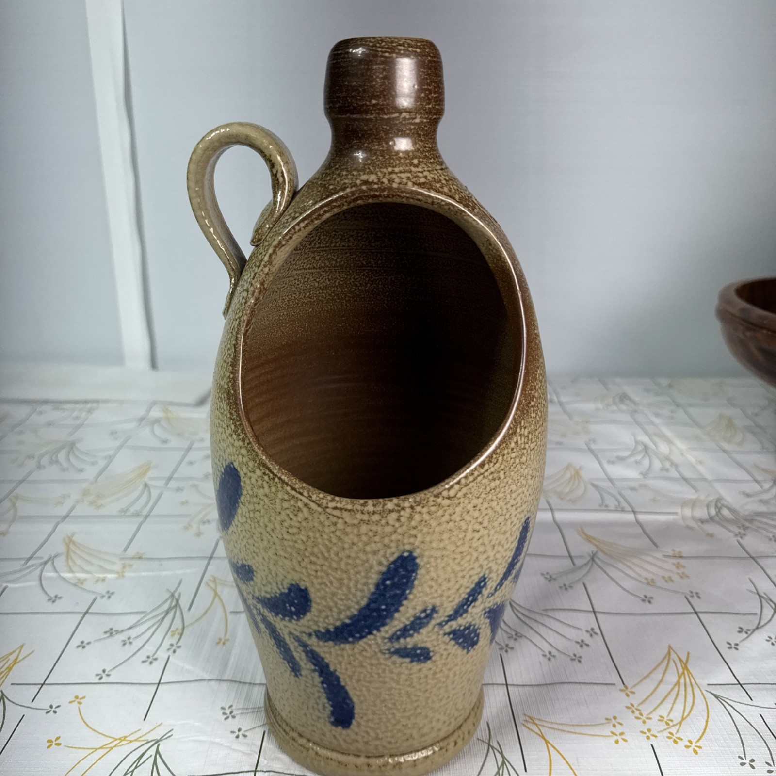 Salt Glazed Candle Holder Maple City Pottery Monmouth Pottery 2009