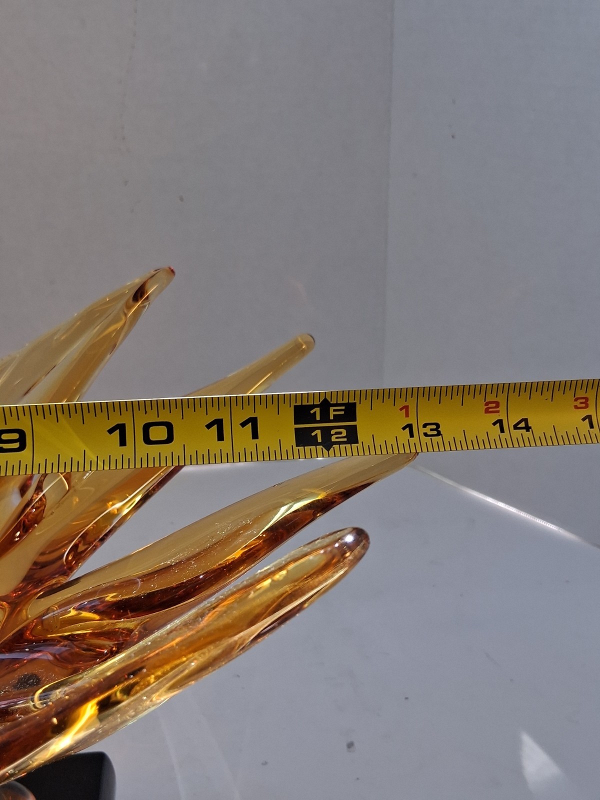 Vintage Glass Art Swan/PHOENIX; Amber/Honey; Possible “Chalet”- Canada?