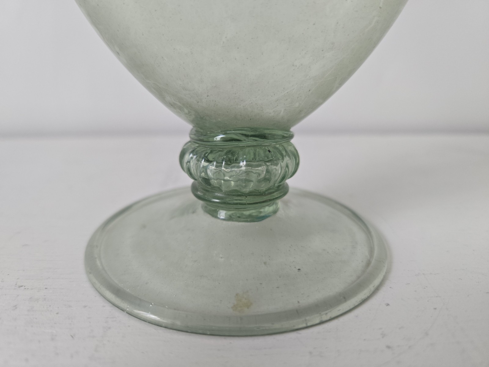 Napoleon Martinuzzi Soffiato Vintage Murano Glass Vase