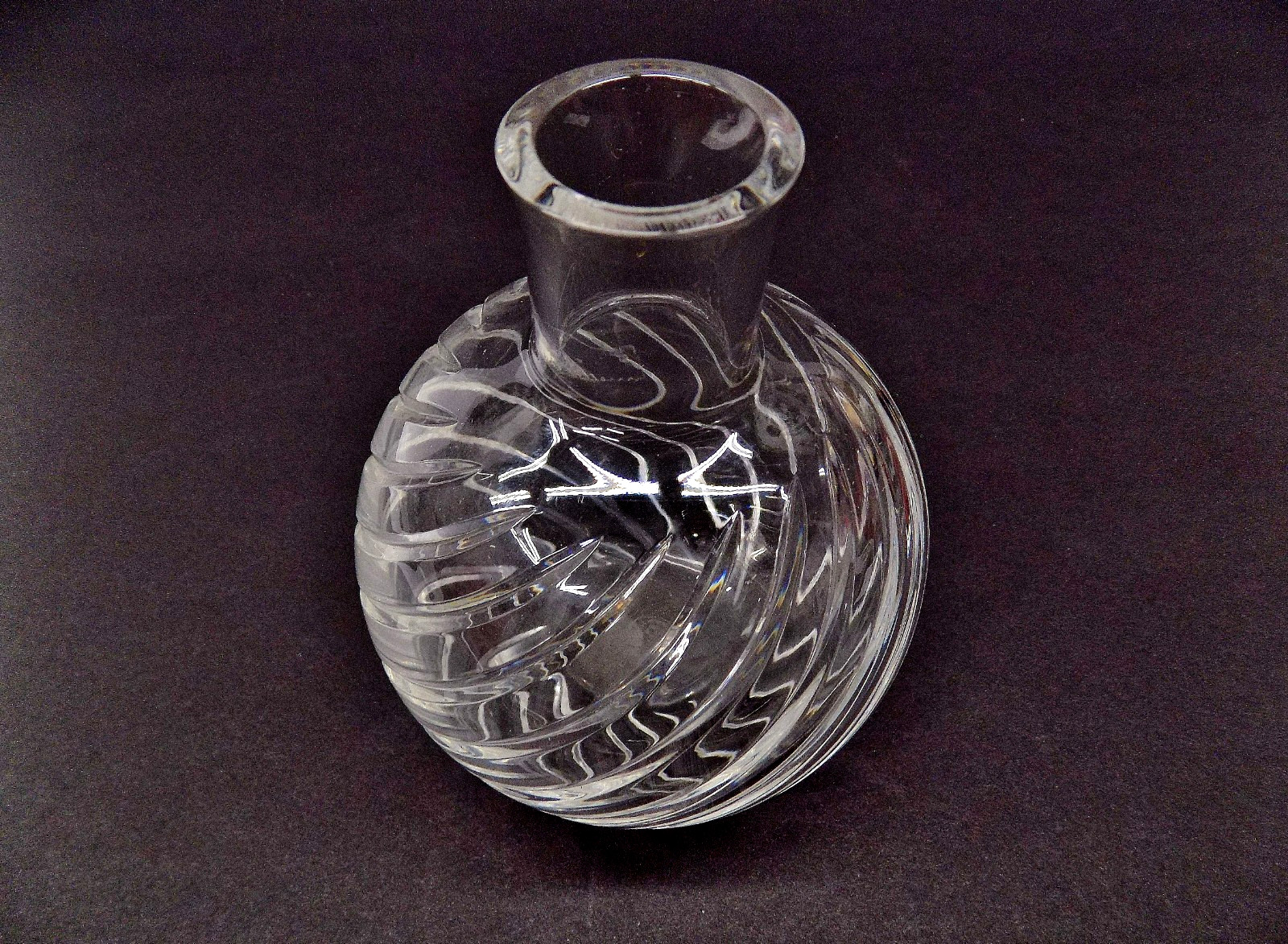 Lovely Baccarat French Crystal Cyclades Decanter/Vase 4 7/8″