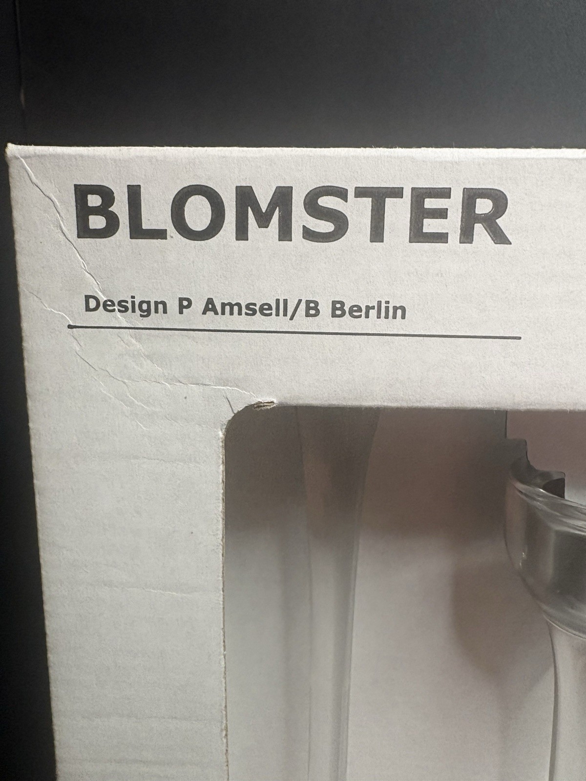 Retired 90’s IKEA Blomster design P Amsell/B Berlin Glass Candlesticks Set of 3