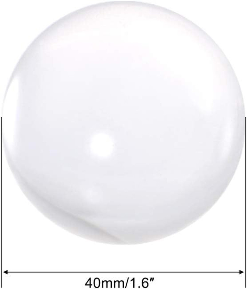 Clear Acrylic Contact Juggling Ball – 40Mm(1 9/16 Inch), 5 Pcs