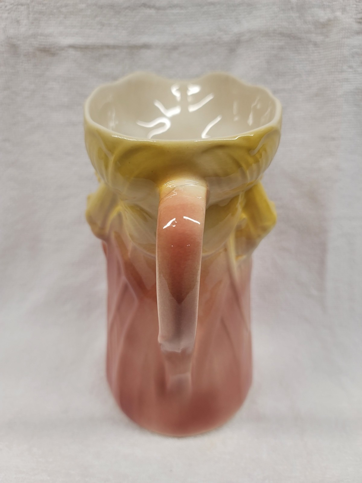8″ DAFFODIL PITCHER BY ROYAL COPLEY, ROYAL WINDSOR, SPAULDING