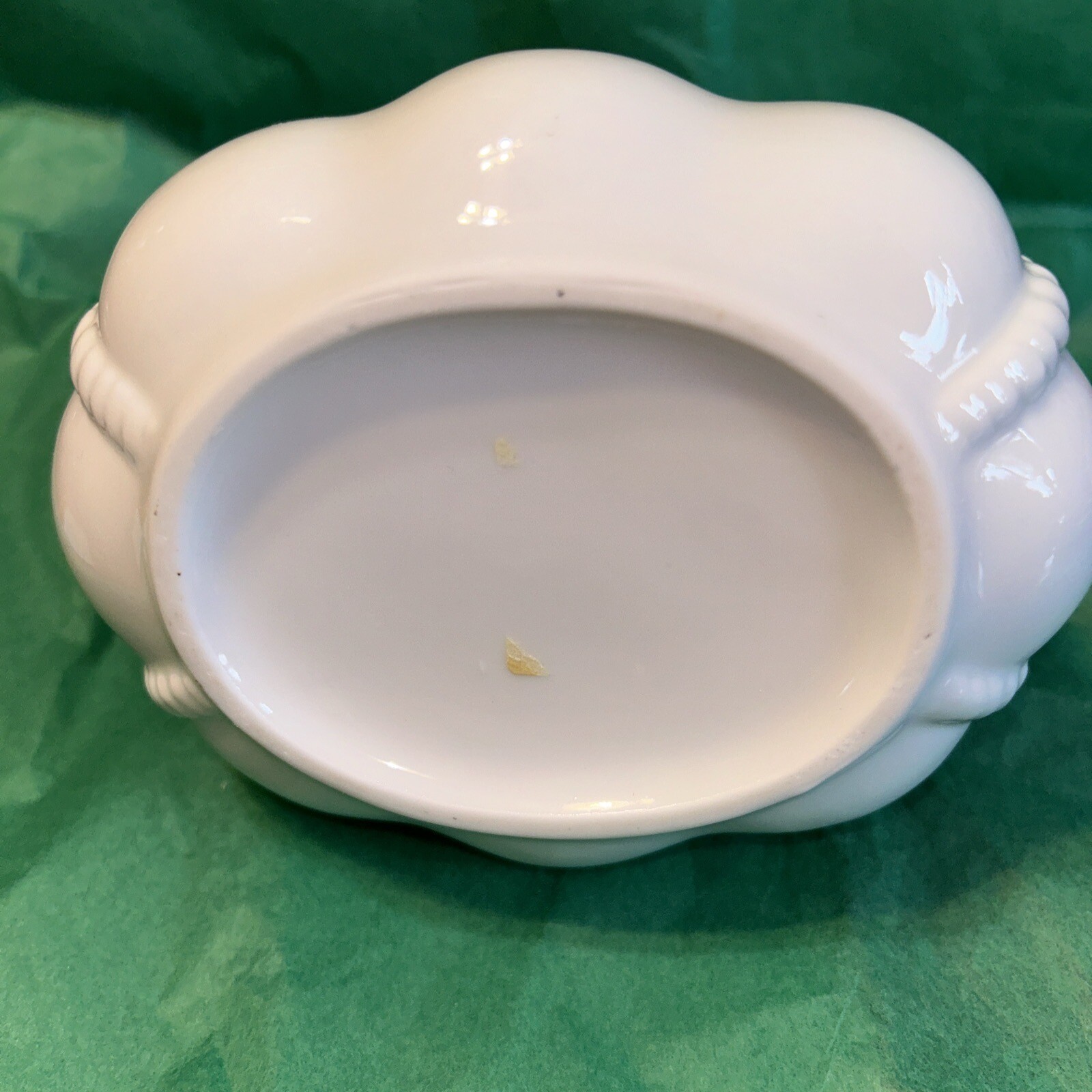 Maryland China Japan White Porcelain Double Handle Basket – Box C