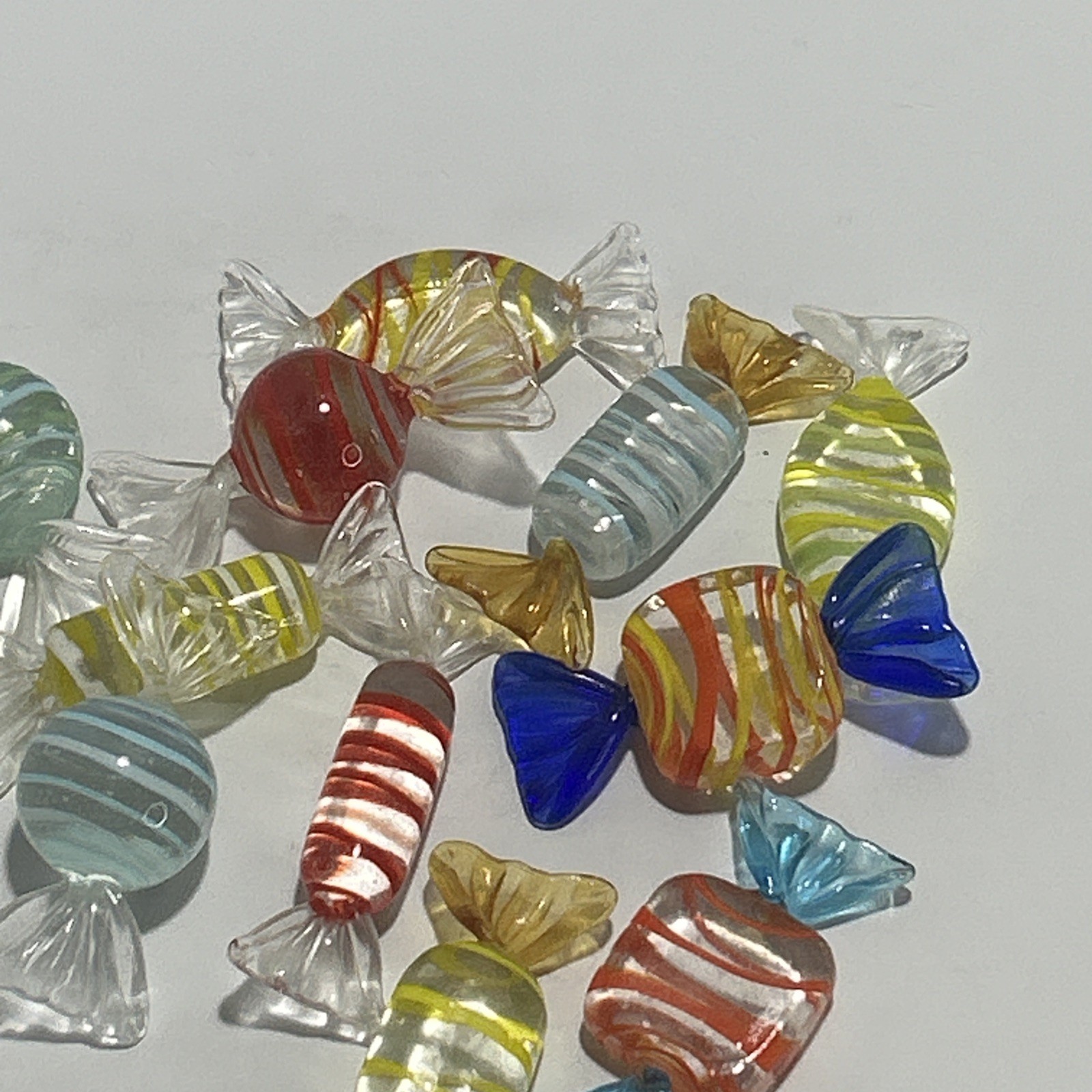 11 Authentic Murano Glass Wrapped hard candies 2004