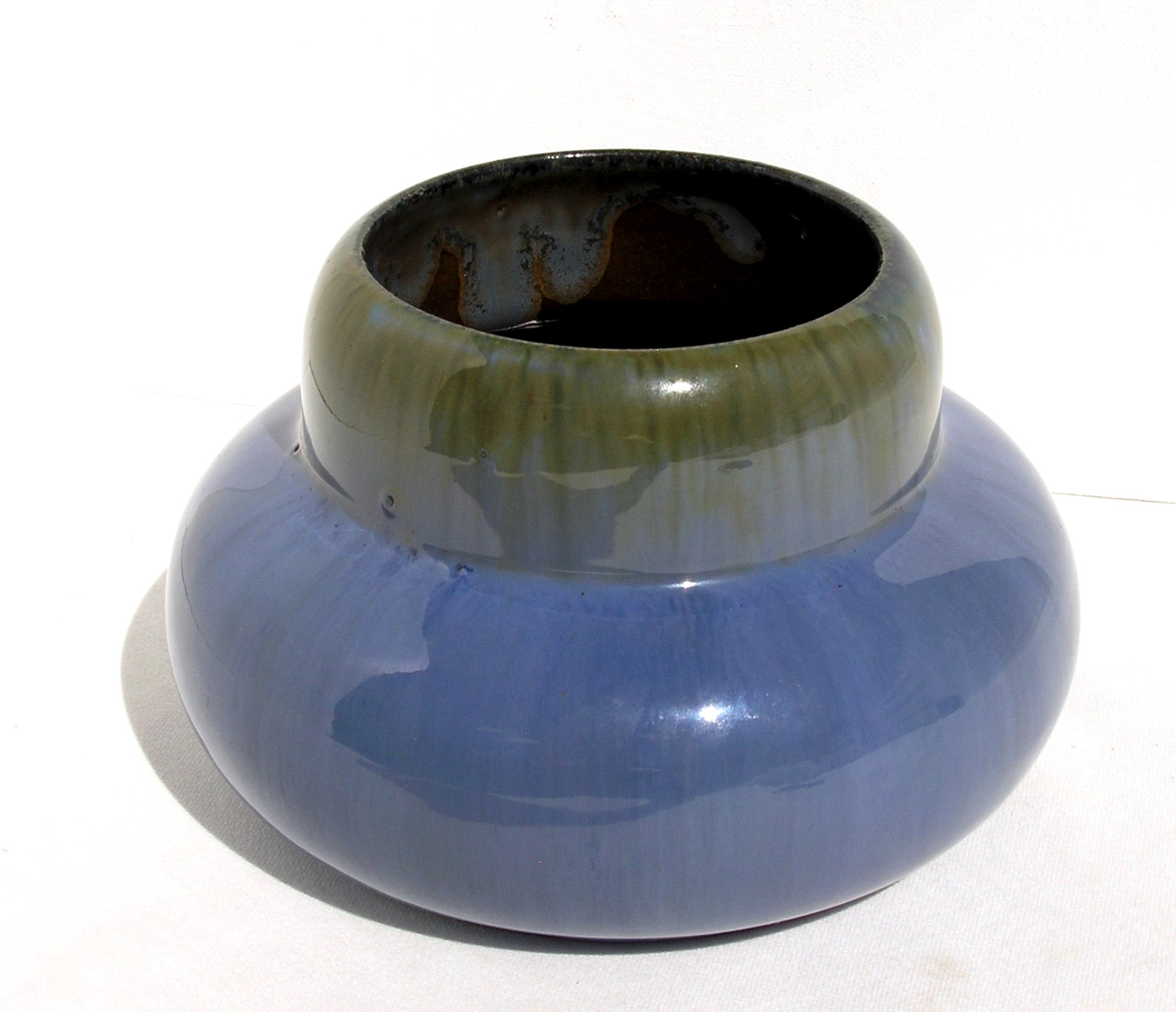 Vintage Fulper Squat Gourd Shaped Vase Arts & Crafts