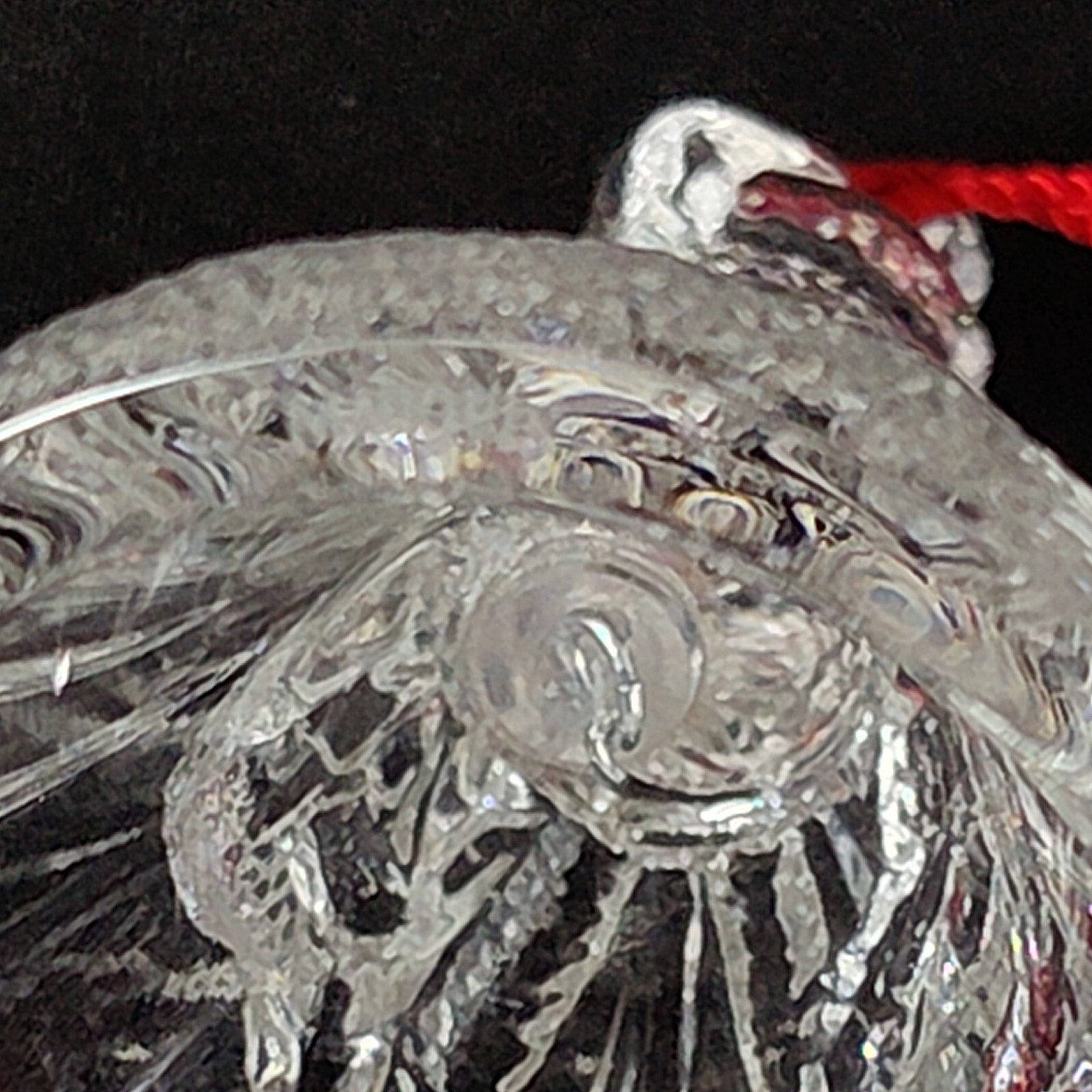 WATERFORD Marquis ST NICK BELL ORNAMENT, Christmas, Made in Germany, 2001
