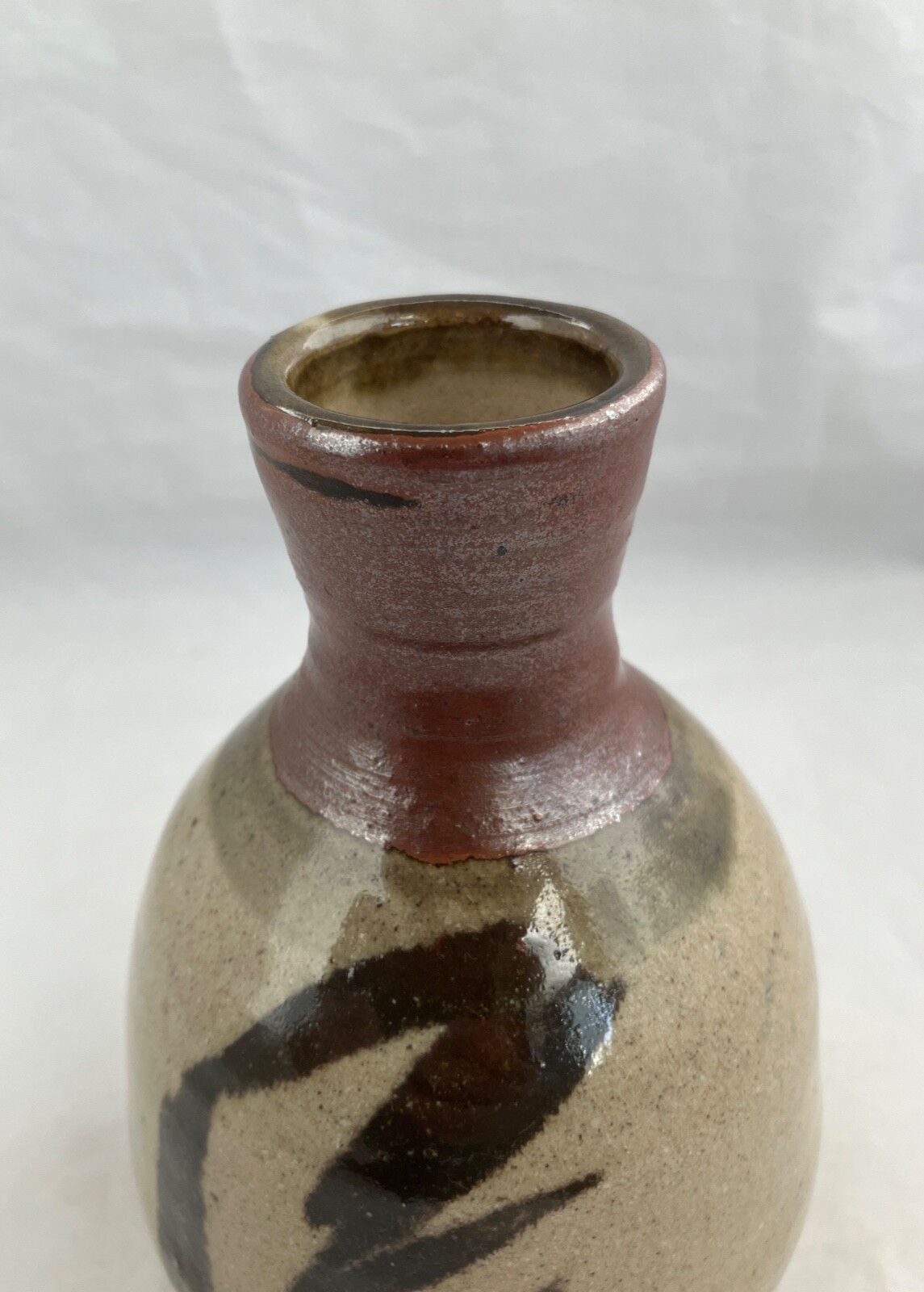 OTTO HEINO Signed Studio Art Pottery Stoneware Vase