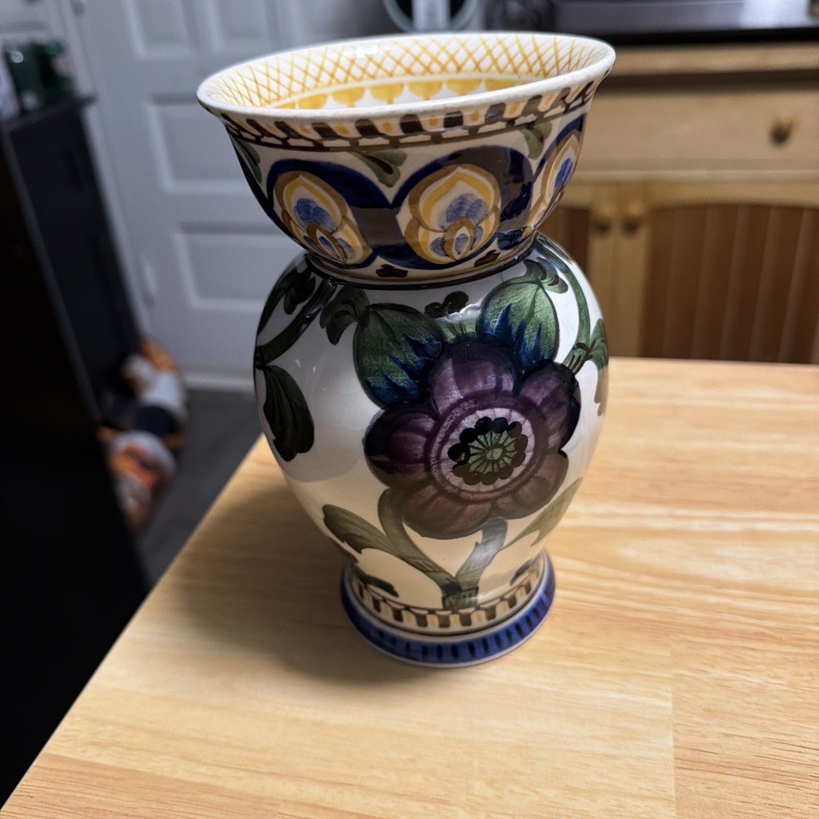 Aluminia Royal Copenhagen Faience Vase