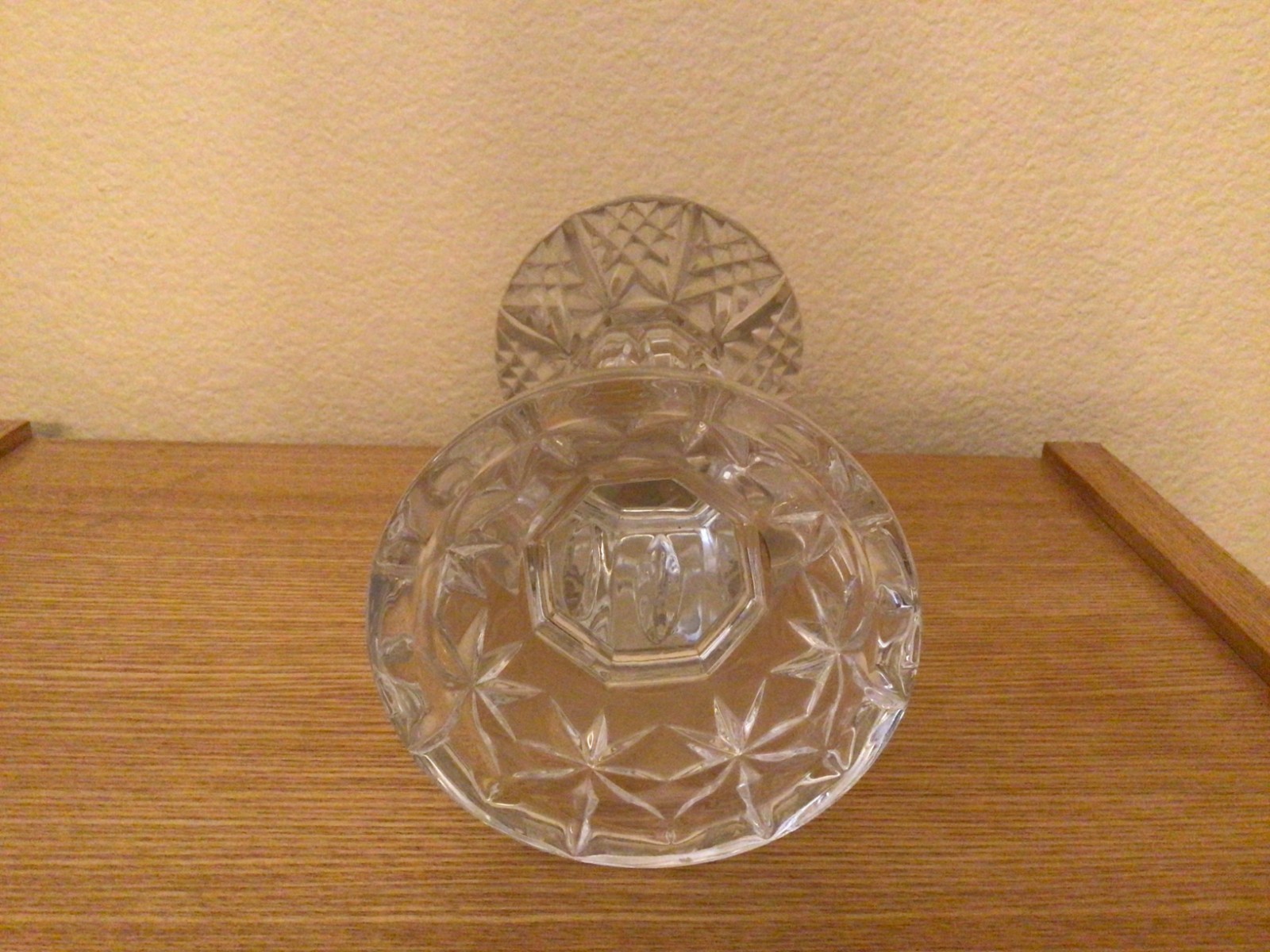 Vintage Waterford Crystal Balmoral Candle Holder. Made In Germany. 7 1/2” Tall