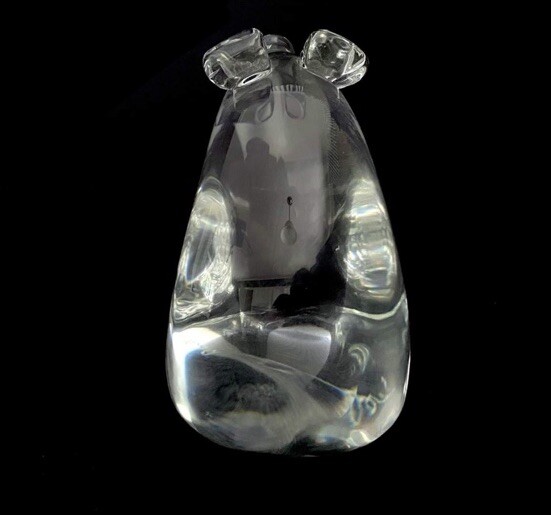 Steuben Crystal – Pig Lloyd Atkins Vintage 1970’s 4 1/4 inches Tall