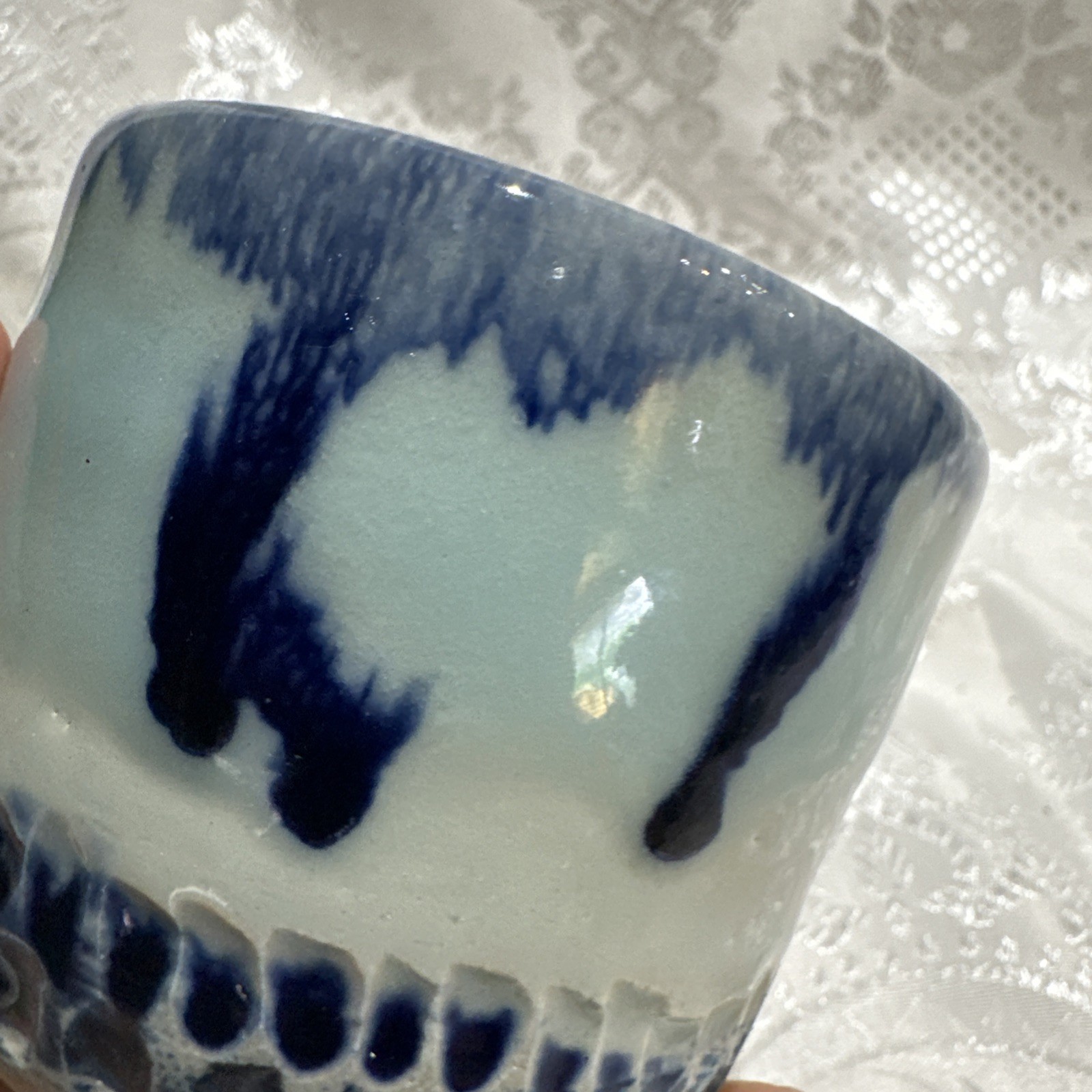 glazed pottery